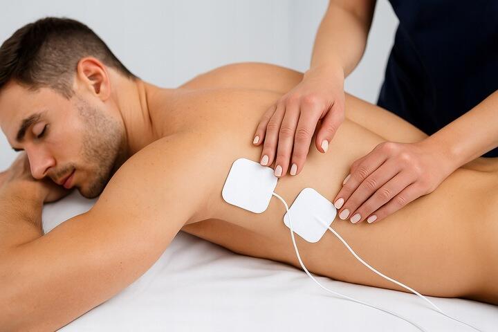 Masażer elektrostymulator mięśni i nerwów WEEP masaż TENS EMS aż 8 ELEKTROD 7/9
