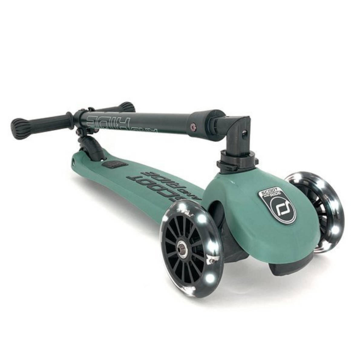 Scooter Mini Scooter  Highwaykick 3 LED  Forest 3/7