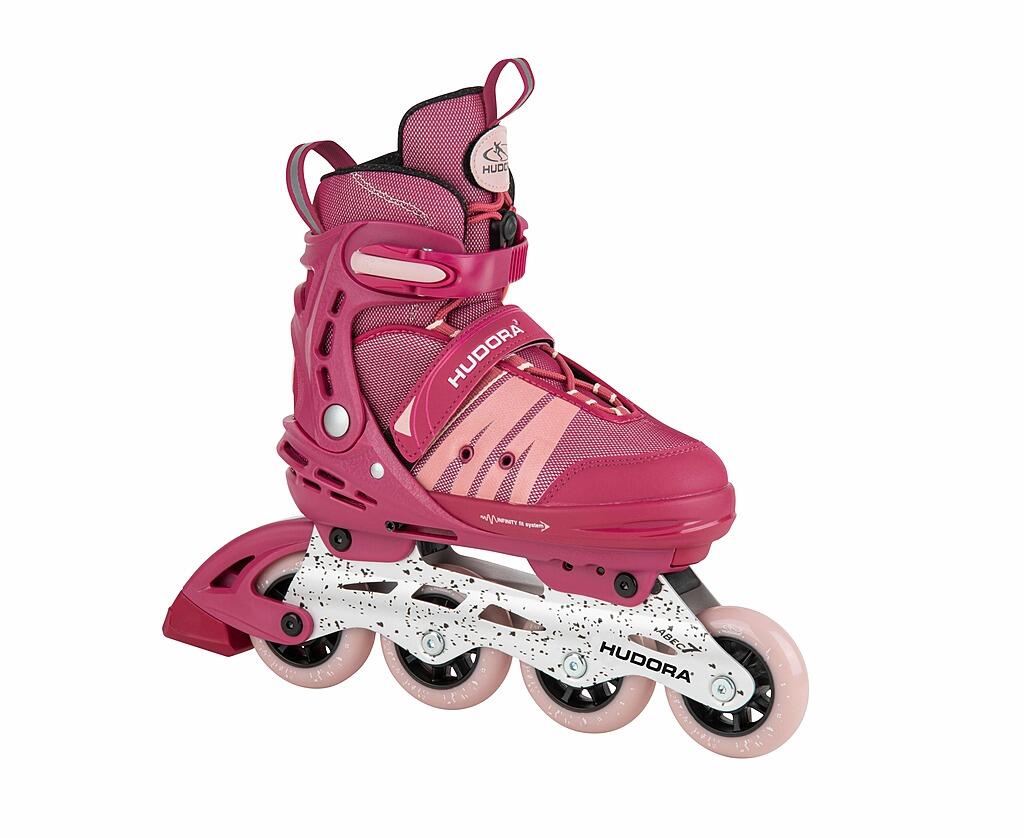 HUDORA Skeelers Comfort Roze, mt 35-40 5/7