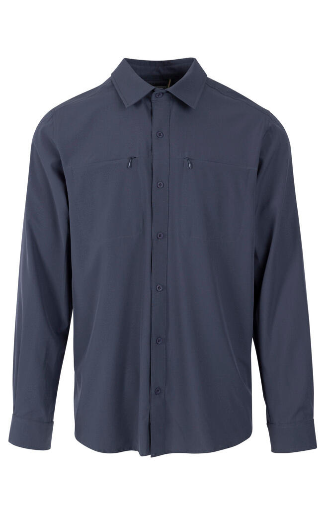 Camicia uomo Trespass CARGAN, stretch con 2 tasche con cerniera 7/7