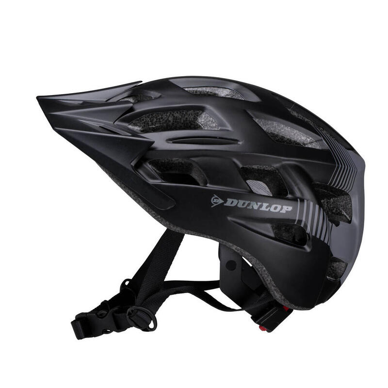 Casca adulți cu ventilație și lampă LED MTB 6xLED Negru/Gri