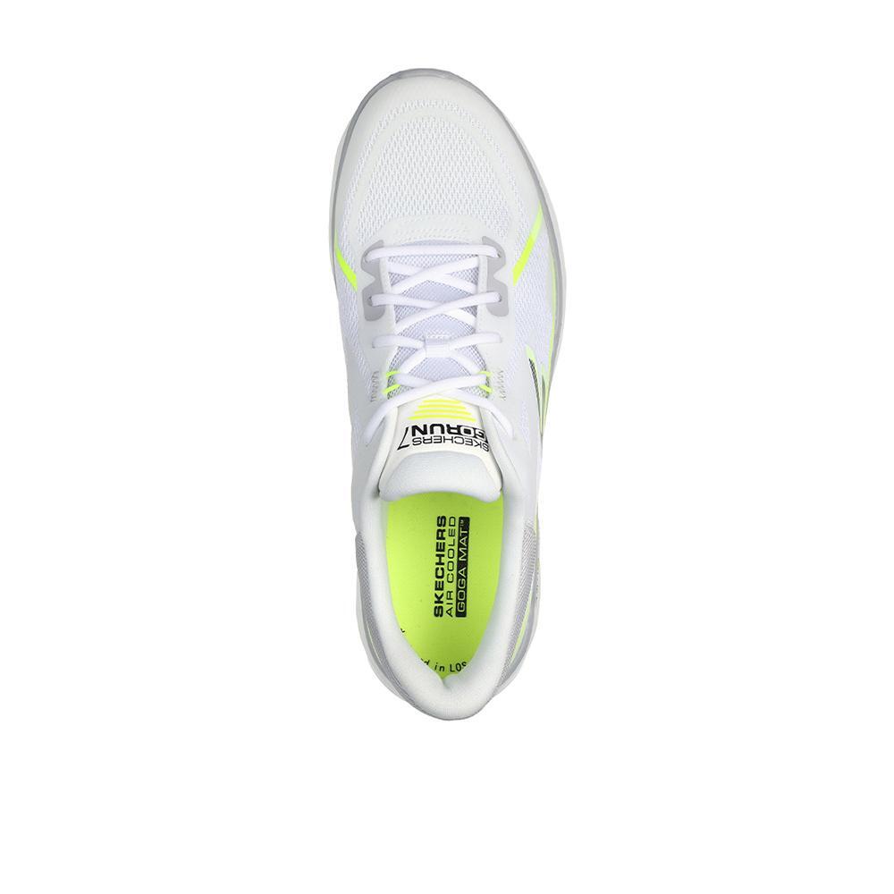 Tênis Brancos Skechers Masculinos Go Run 7.0 3/4