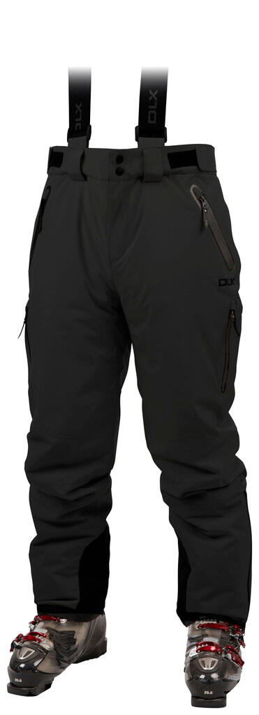 Dlx Kristoff II – Herren Skihose mit abnehmbaren Hosenträgern Schwarz 4/6