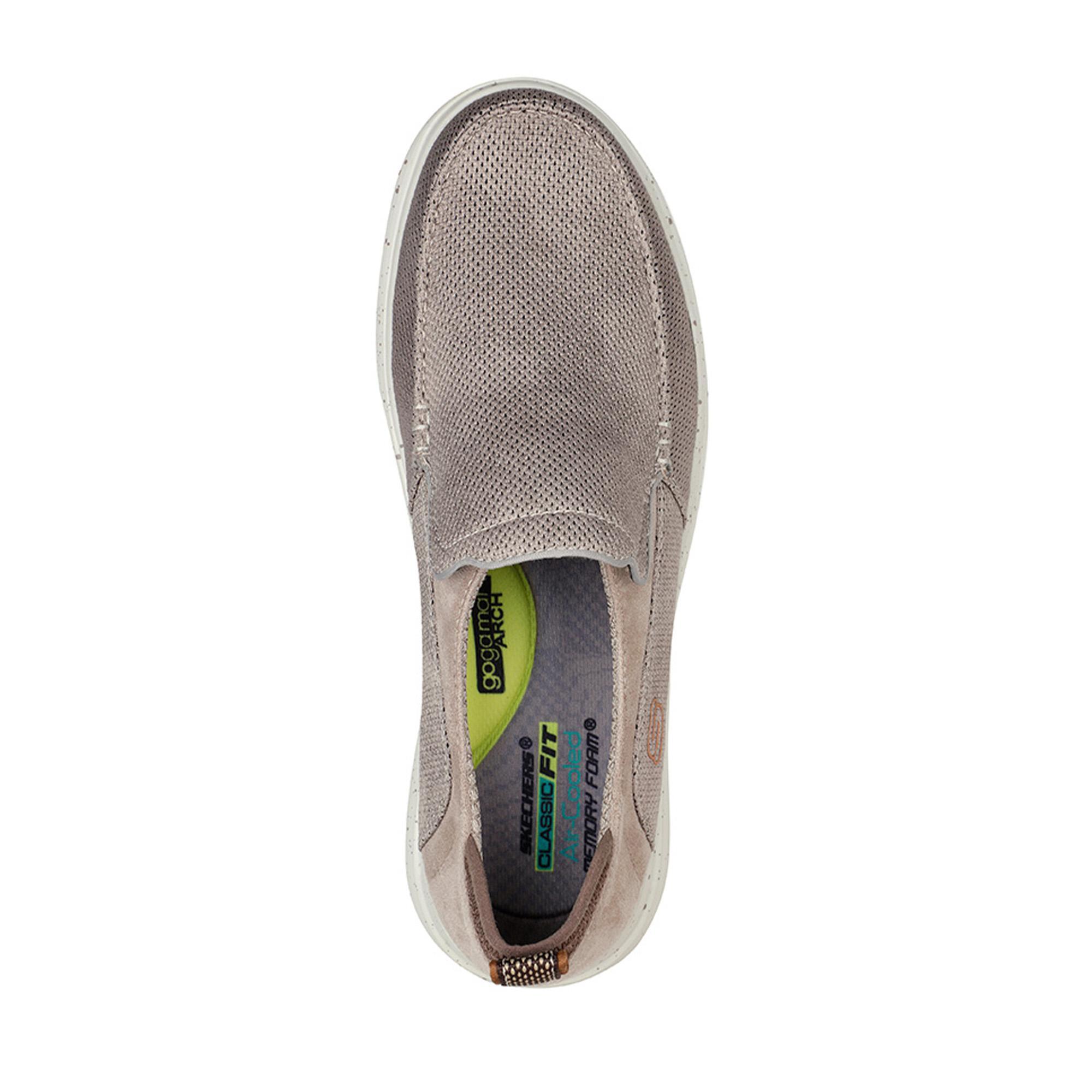Tênis Masculinos Skechers Comprovados Renco Taupe 5/5