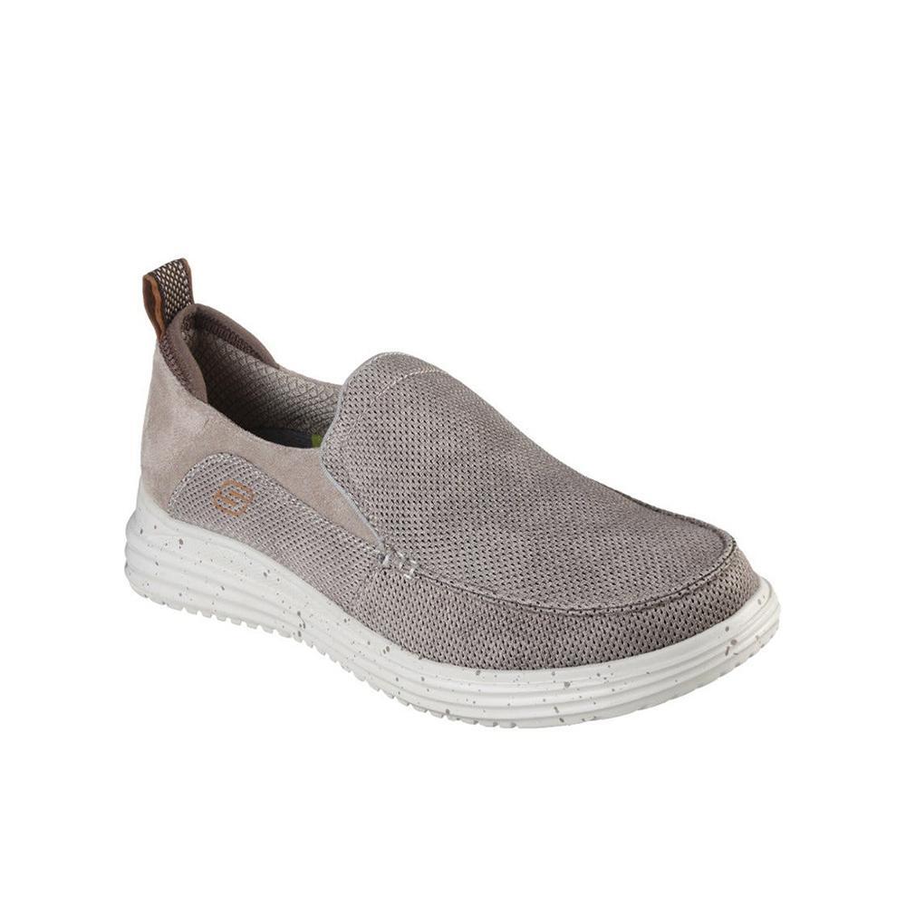Tênis Masculinos Skechers Comprovados Renco Taupe 2/5