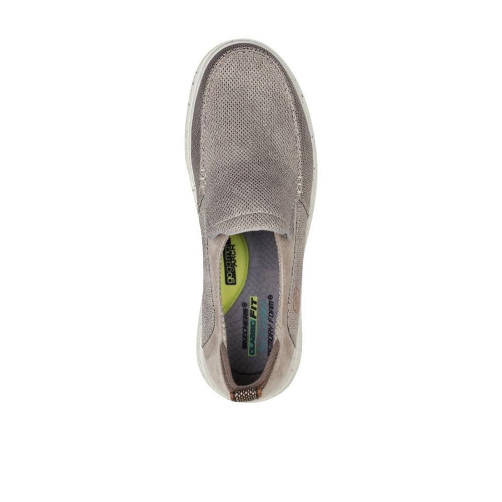 Tênis Masculinos Skechers Comprovados Renco Taupe 3/5