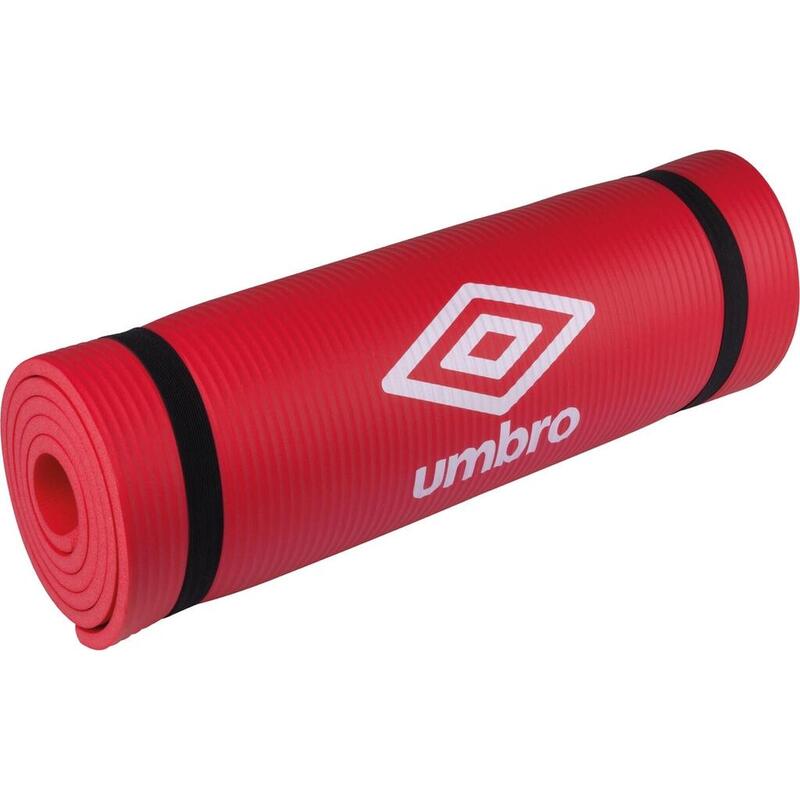 Saltea yoga, fitness, pilates, Umbro, din spumă EVA, 190x58 cm, roșu