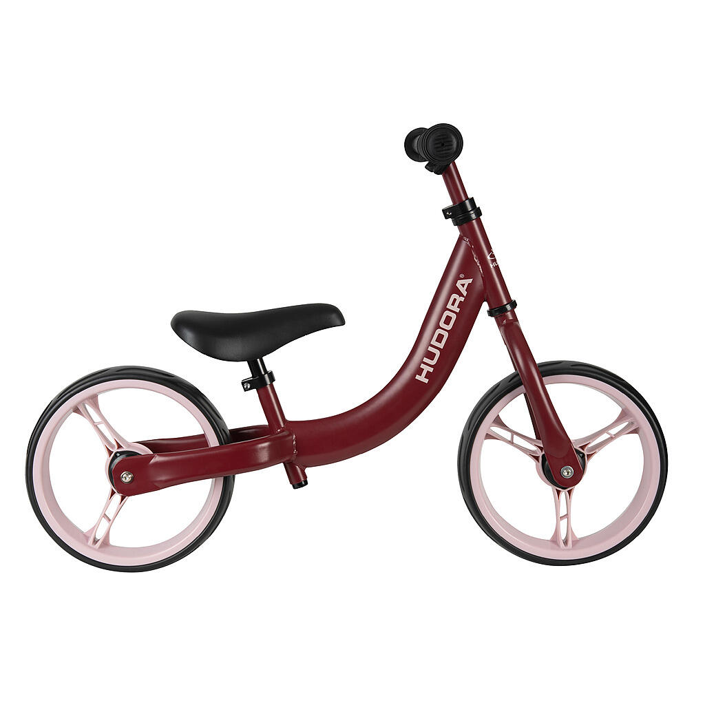 Bicicletta senza pedali HUDORA Classic rosso acciaio regolabile 7/7