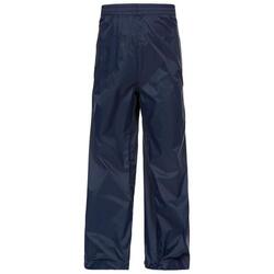 Pantalon de pluie Trespass QIKPAC enfant imperméable 5000 mm bleu