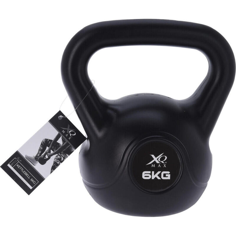 Ganteră Kettlebell XQ Max 6 kg negru