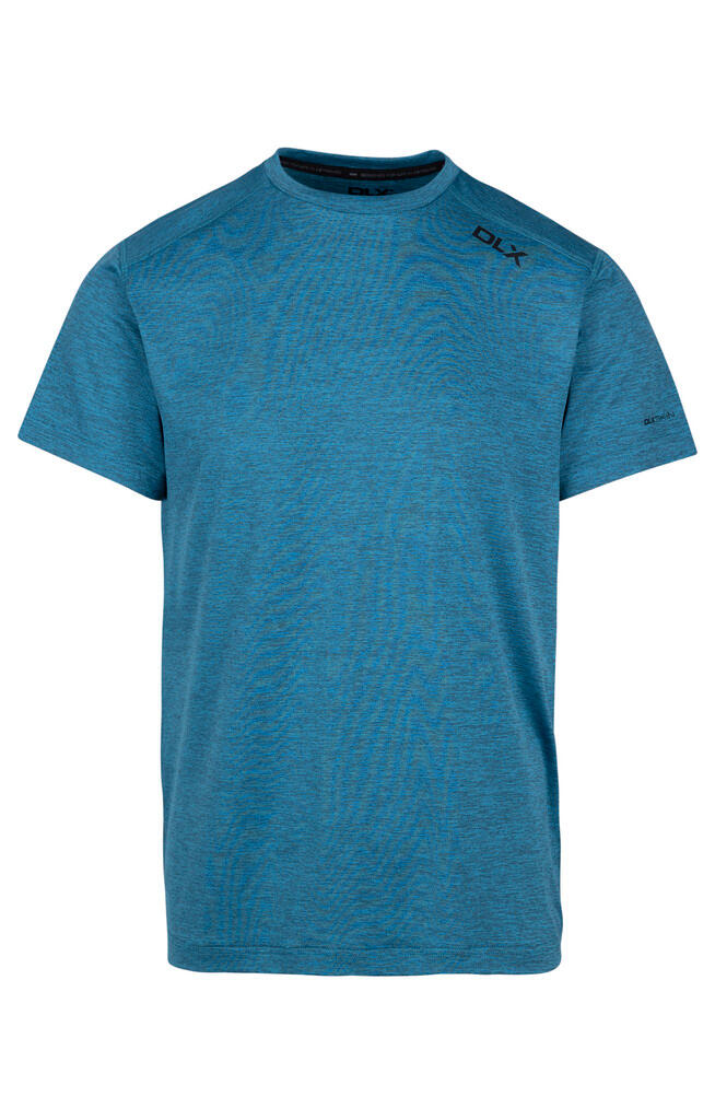 MensT-Shirt Doyle - Activewear Marled Stripe Quick Dry Top 3/5