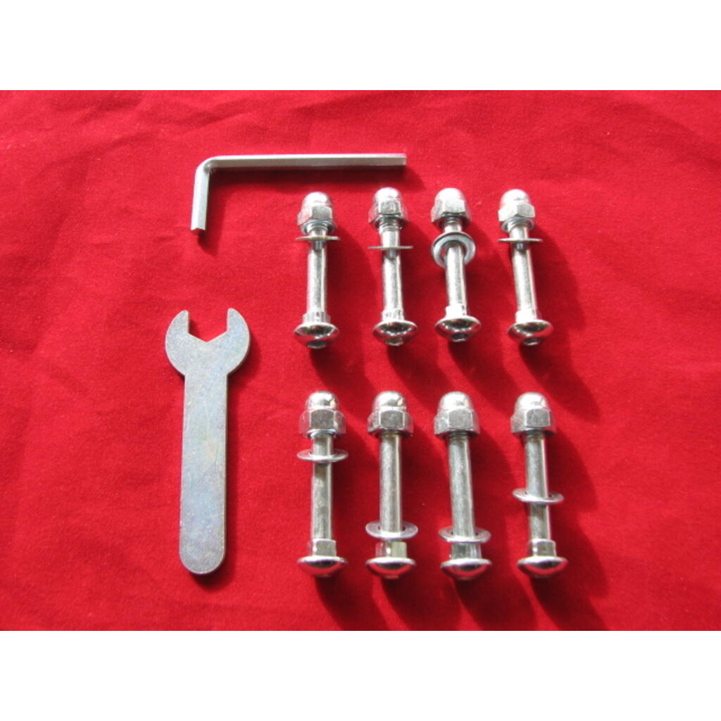 Hudora Schraubenset 8 x 45 mm für Freekick-Fussballtor 5/5
