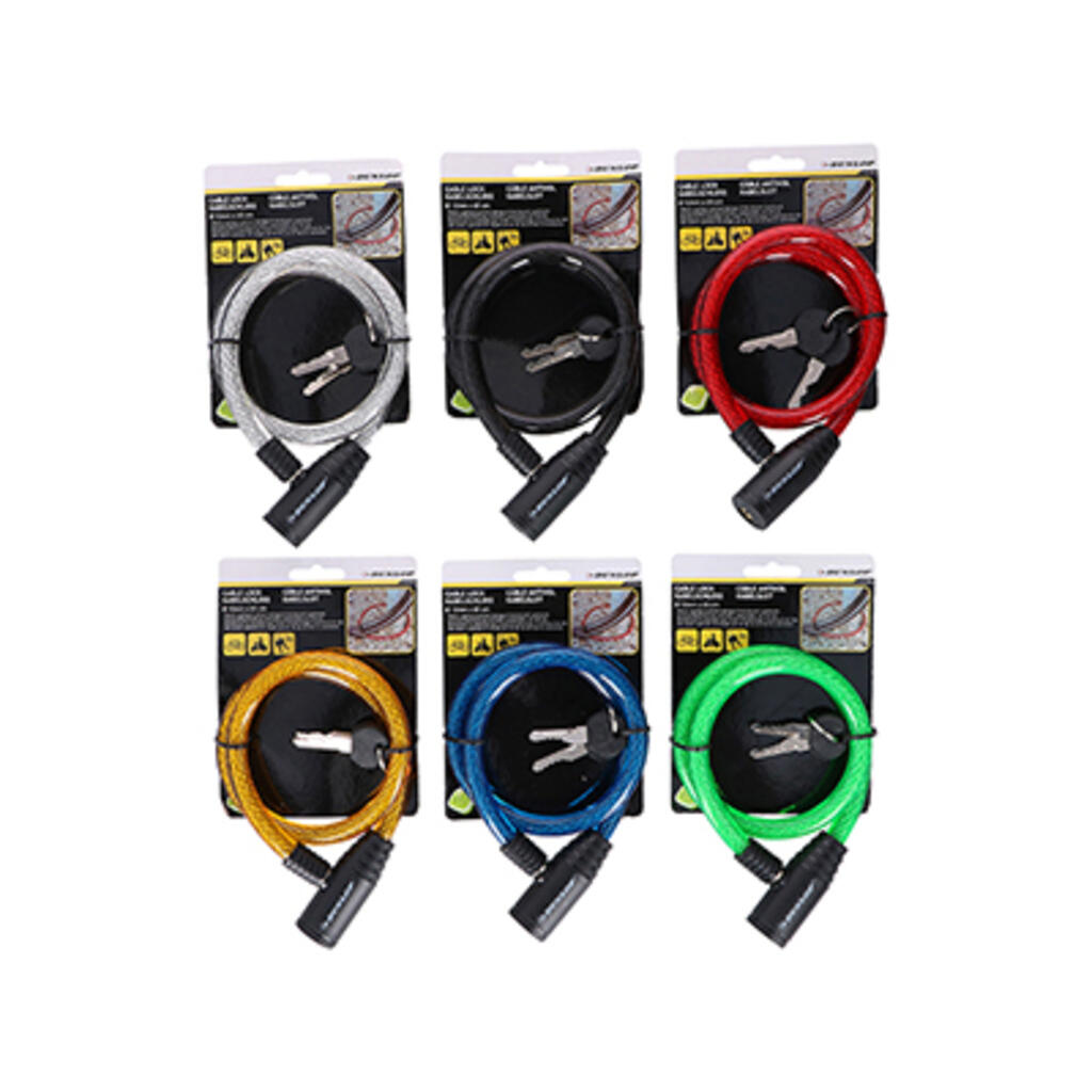Antivol câble Dunlop 12 mm x 65 cm 4/6