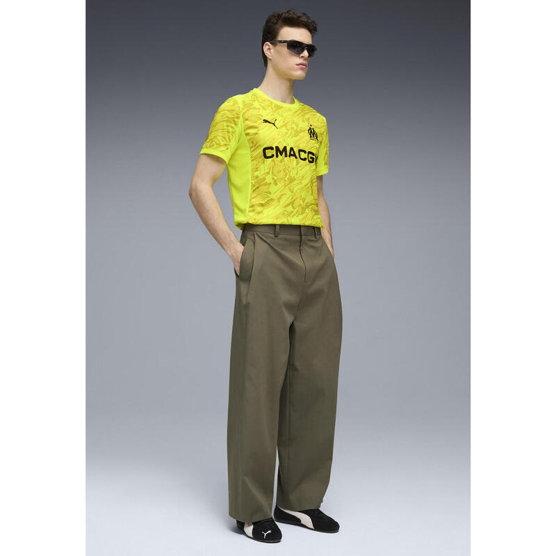 Męska koszulka bramkarska Olympique Marsylia 25/26 PUMA Yellow Alert Black