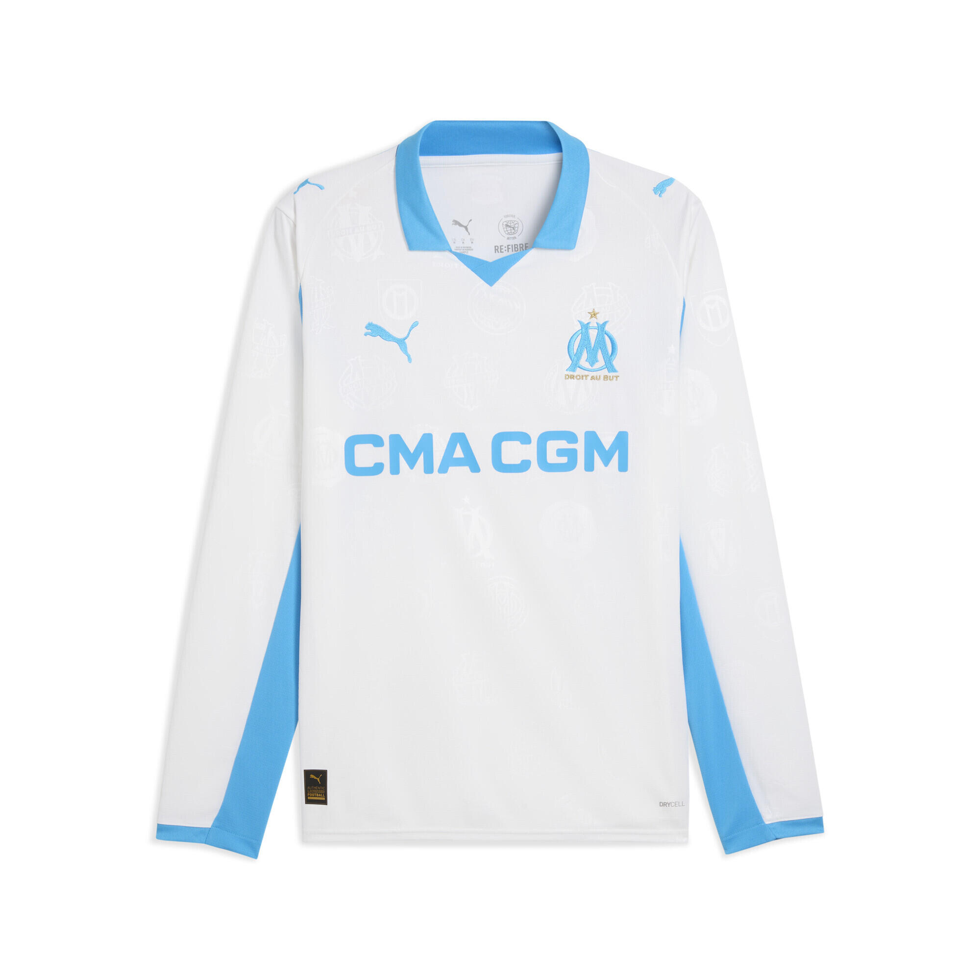 PUMA Maglia gara Home a maniche lunghe Olympique de Marseille 25/26 da uomo PUMA