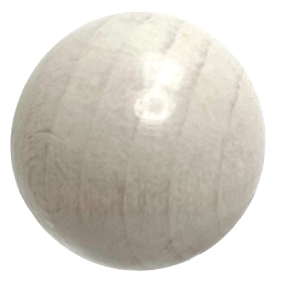 Bouleset couleur blanc - 1 boule aimantée - 1 traceur de terrain - 1 cochonnet 6/7