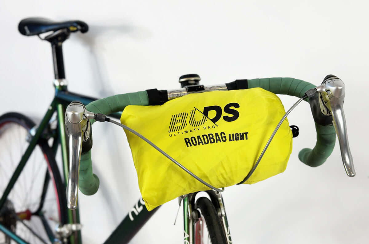 ROADBAG LIGHT – sacca bici da corsa senza rimuovere la ruota – nera 5/6
