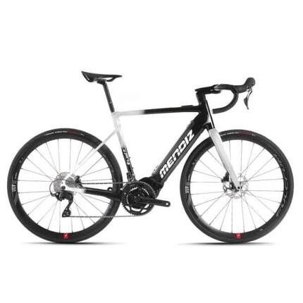 Mendiz EF4 | Elektrisches Rennrad | Schwarz-Weiß | 50