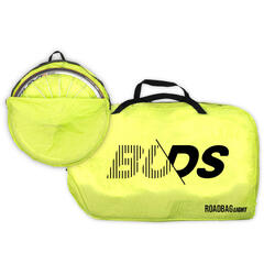 ROADBAG LIGHT, housse pour Vélo de Route, sans démonter la roue arrière - jaune