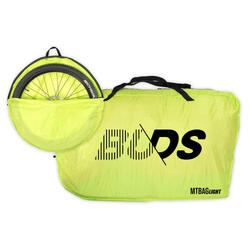 MTBAG LIGHT, housse pour VTT, sans démonter la roue arrière ni le guidon - jaune