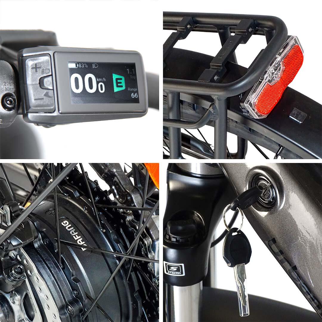 Urbanbiker UB300 FE | Elektrische Mountainbike | Tot 140 km | 29" 4/6