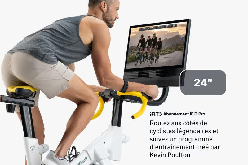 Tour de France Indoor Cycle - realistisch, Neigung von -10% bis 20% 4/7