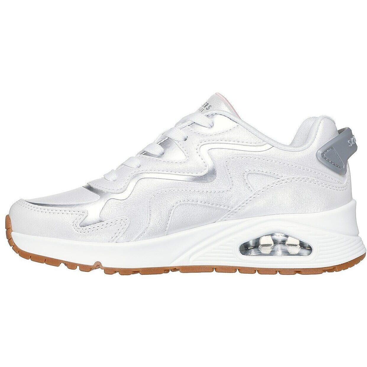 Zapatillas Skechers Uno Gen1-wavy Shimmer, Blanco, Niños 5/5