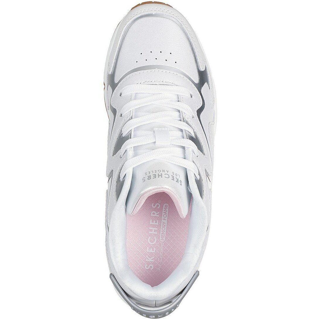 Zapatillas Skechers Uno Gen1-wavy Shimmer, Blanco, Niños 2/5