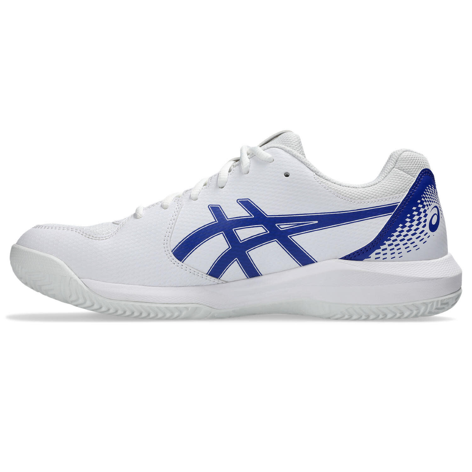 Tennis Padelschuhe Herren - ASICS Gel Dedicate 8  PADEL - White/Dark Cobalt 3/7