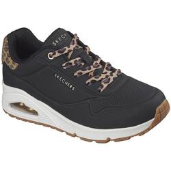 Baskets Femme UNO-JUNGLE NITE Noir Skechers