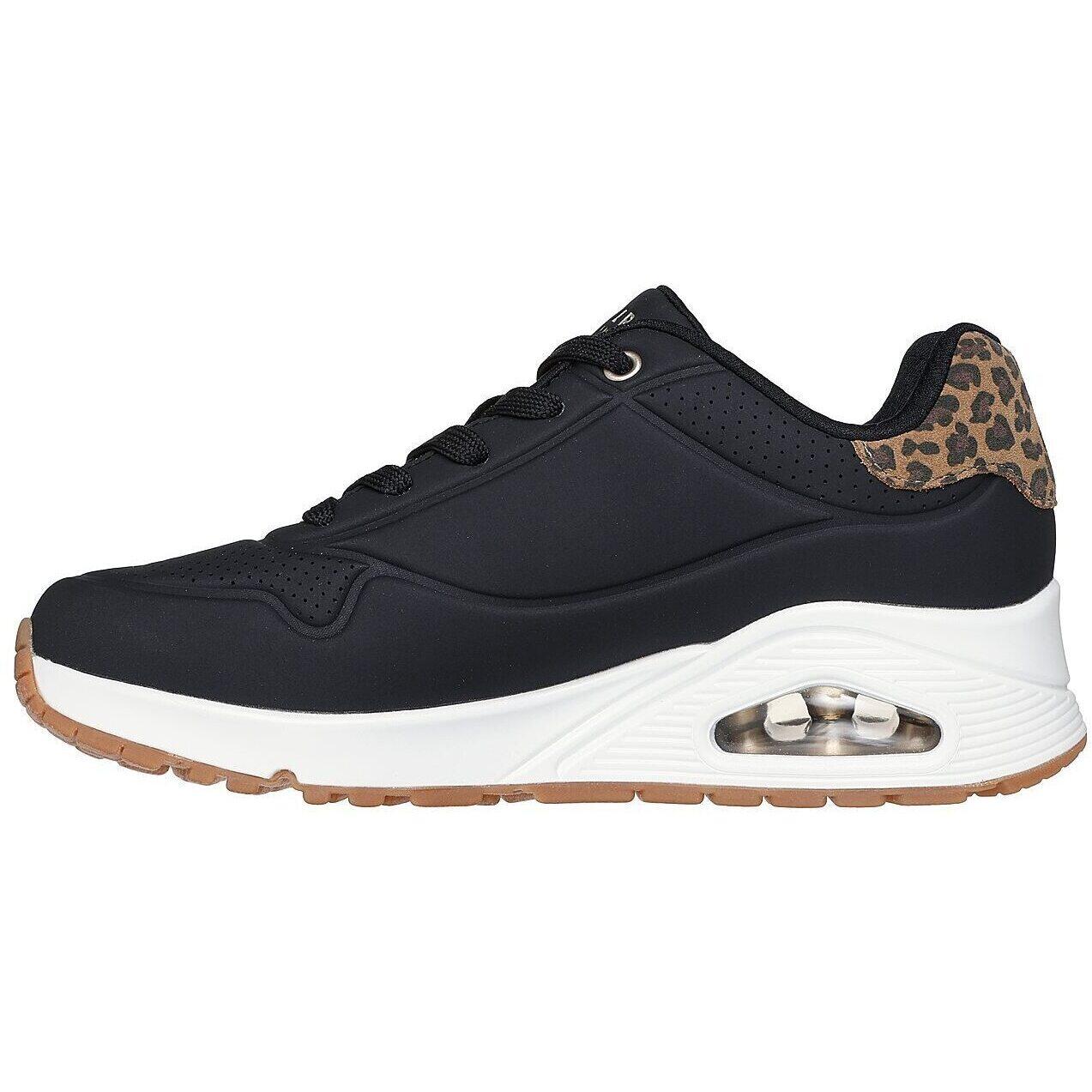 Zapatillas Skechers Uno-jungle Nite, Negro, Mujer 5/5