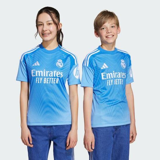Real Madrid 25/26 Kids Torwart-Heimtrikot