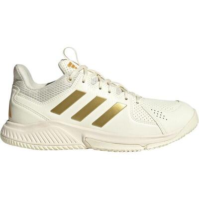 Indoor Damen - ADIDAS Court Flight - White/Gold