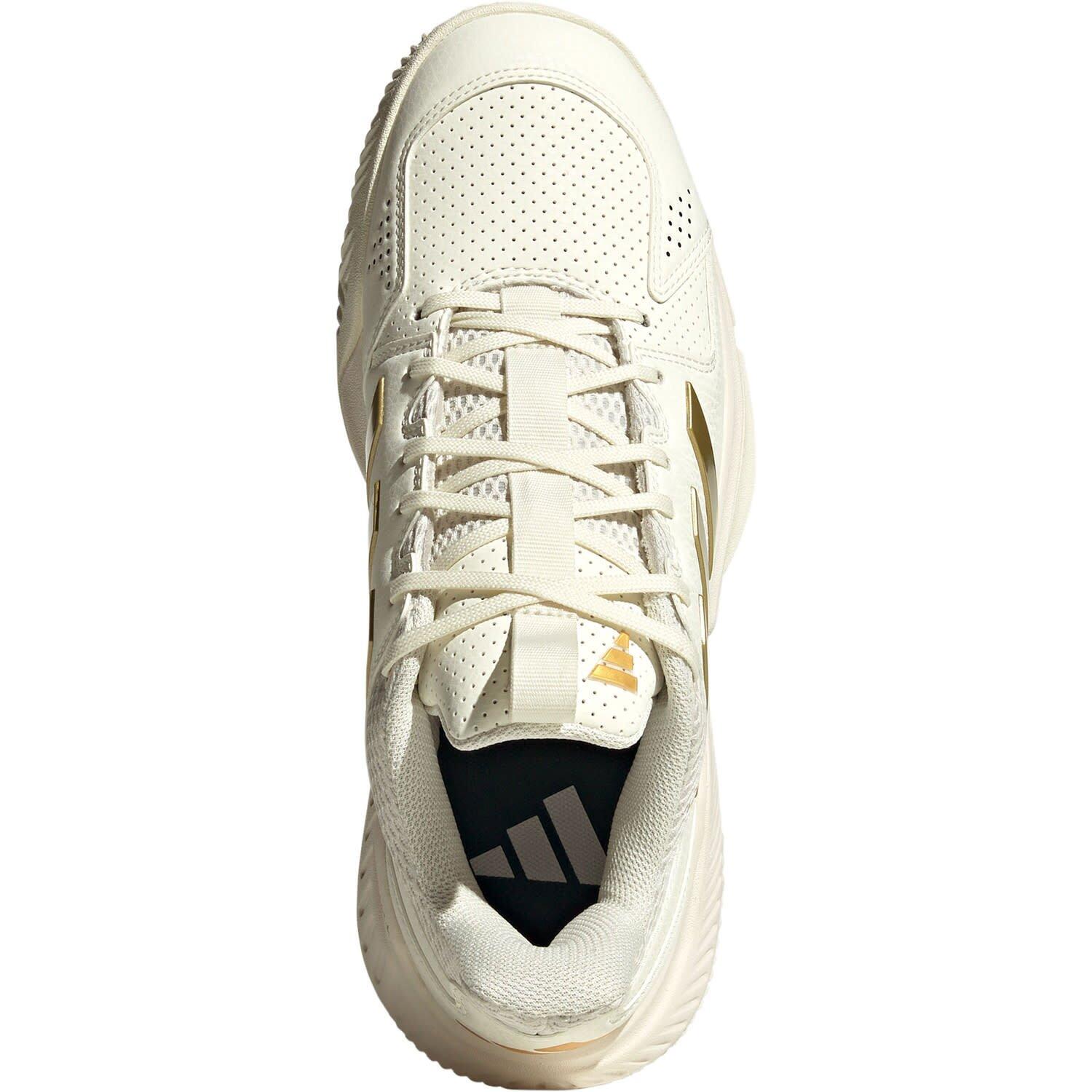 Desportos De Sala Mulher - ADIDAS Court Flight - White/Gold 4/7