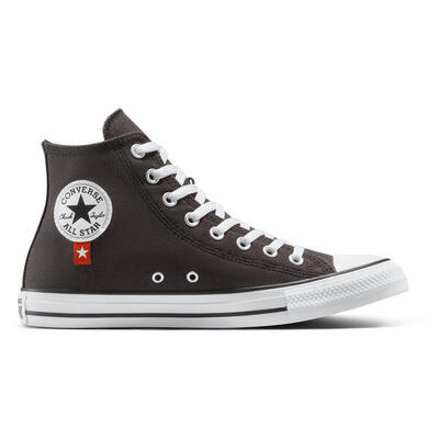 Turnschuhe Converse Chuck Taylor All Star Logo Tag. Braun. Unisex