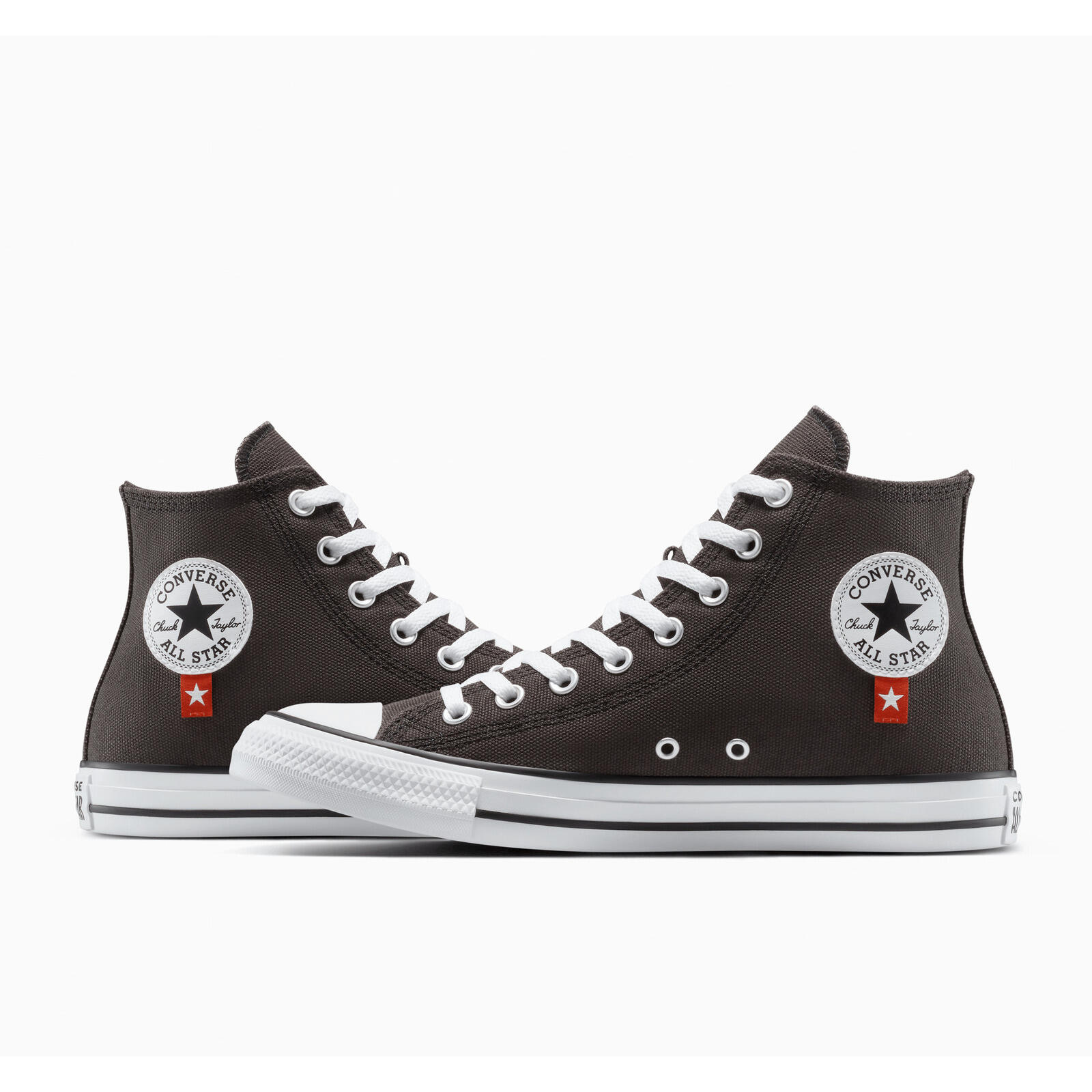 Baskets Converse Chuck Taylor All Star Logo Tag, Marron, Unisexe 3/5