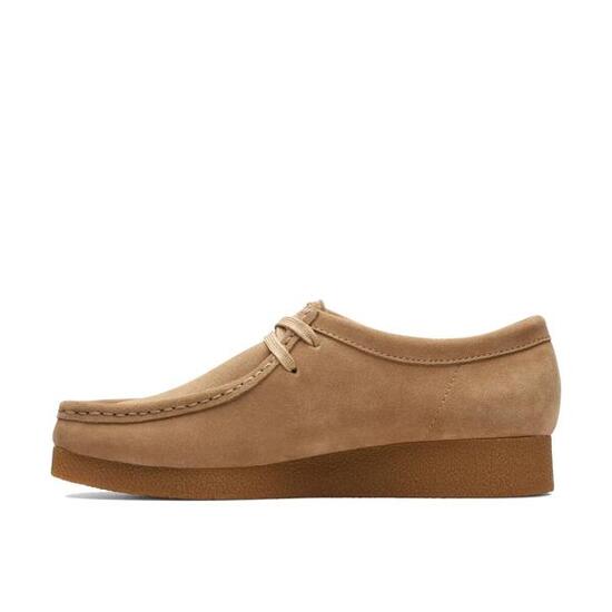 Clarks Modèle Wallabee Evo Shoe Couleur Brun Clair