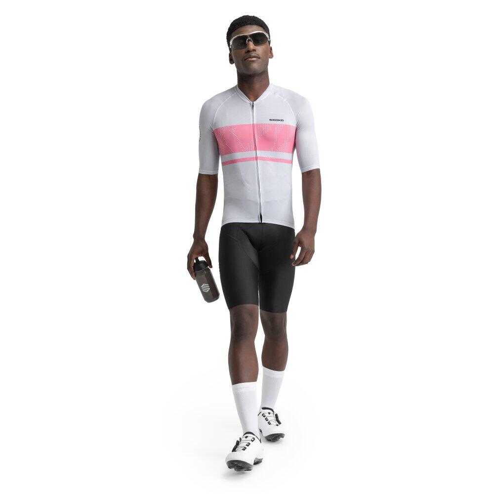 Herren Radsport ultraleichtes radtrikot für M3 Cadence Grau 3/8