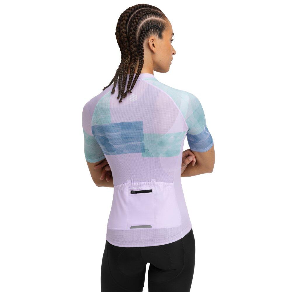 Damen Radsport ultraleichtes radtrikot für M3 Radiant Lila 2/8