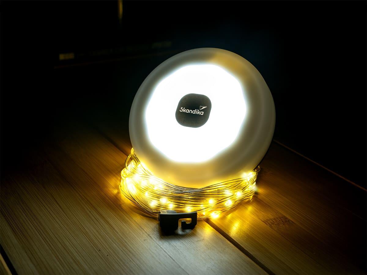 Kempingová lampa Glittra dobíjecí LED 7/7