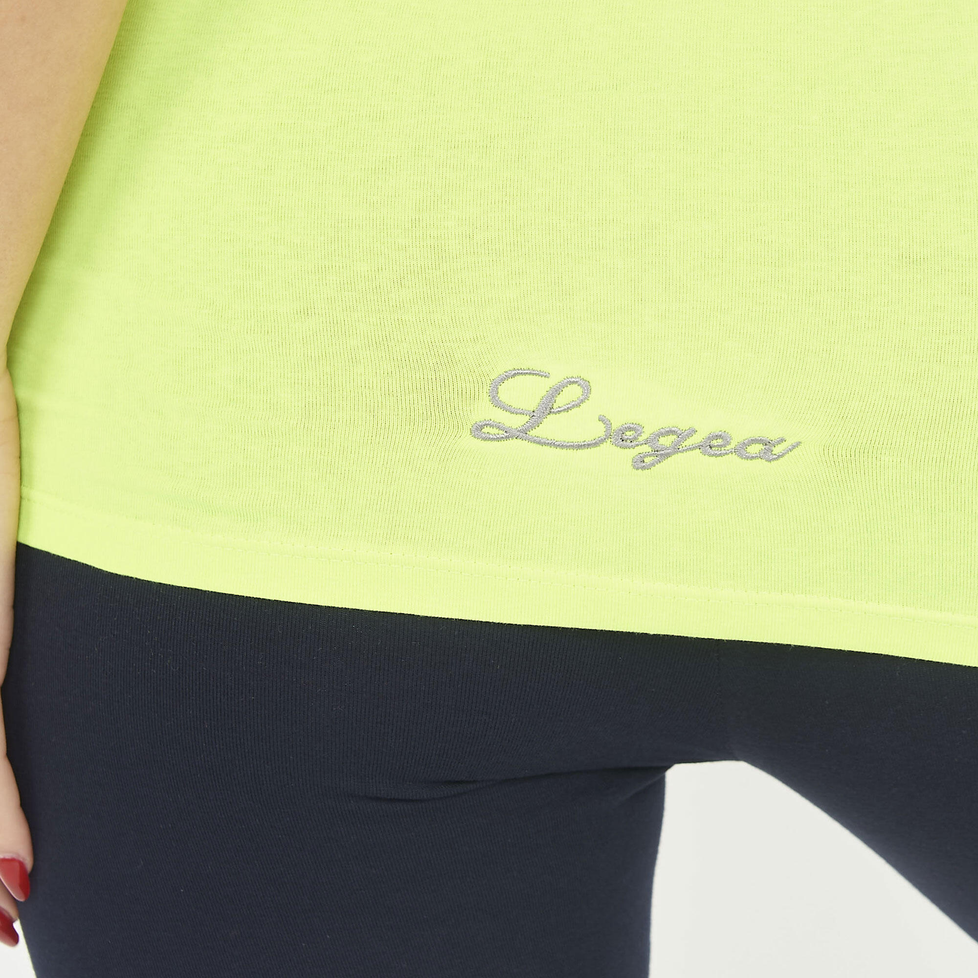 Canotta palestra da donna RAITA giallo fluo 5/6