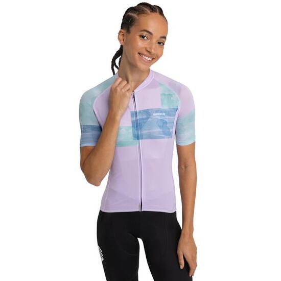 Damen Radsport ultraleichtes radtrikot für M3 Radiant Lila