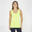 Femei Canotta fitness RAITA giallo fluo