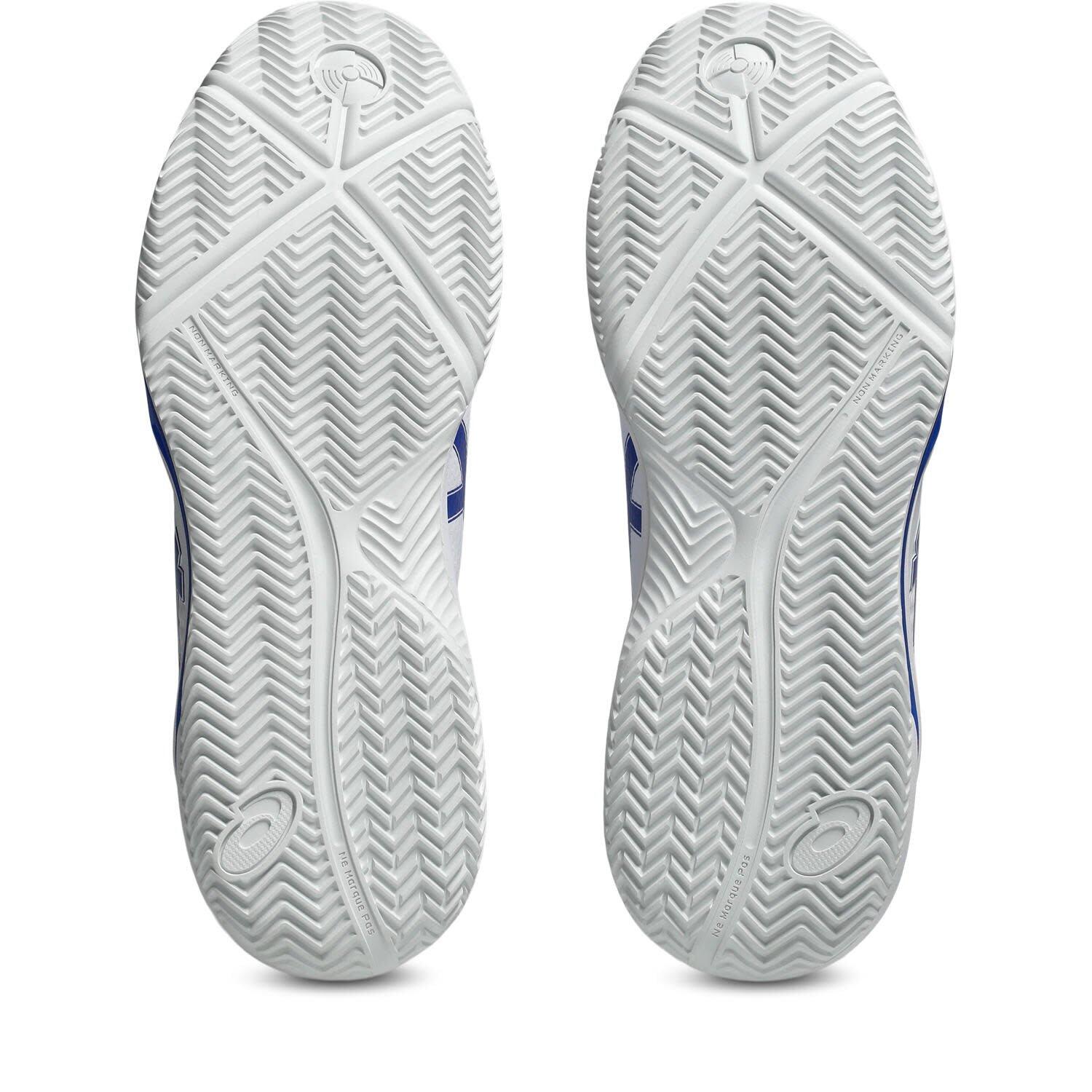ASICS Gel Dedicate 8  PADEL - White/Dark Cobalt 5/7