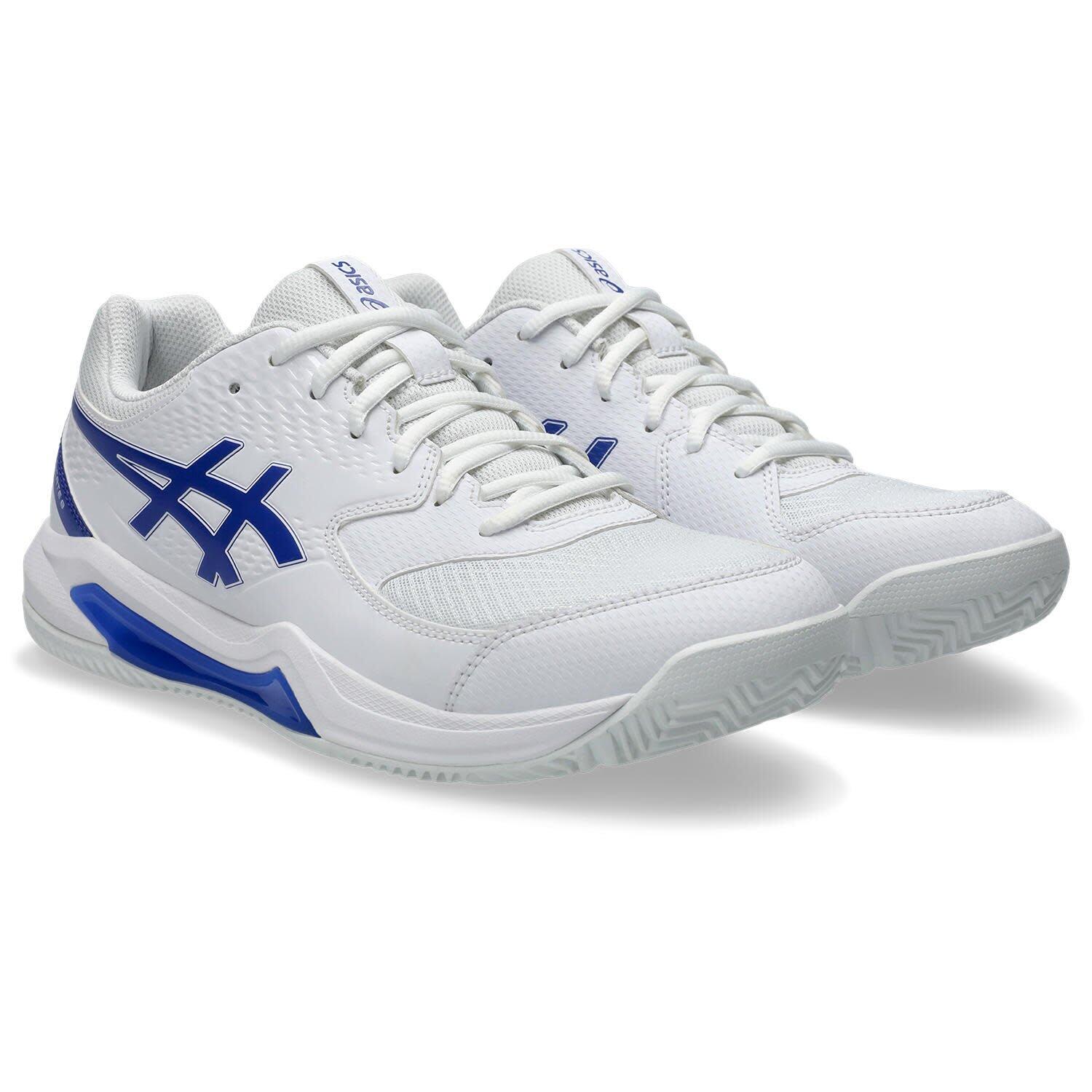 ASICS Gel Dedicate 8  PADEL - White/Dark Cobalt 2/7