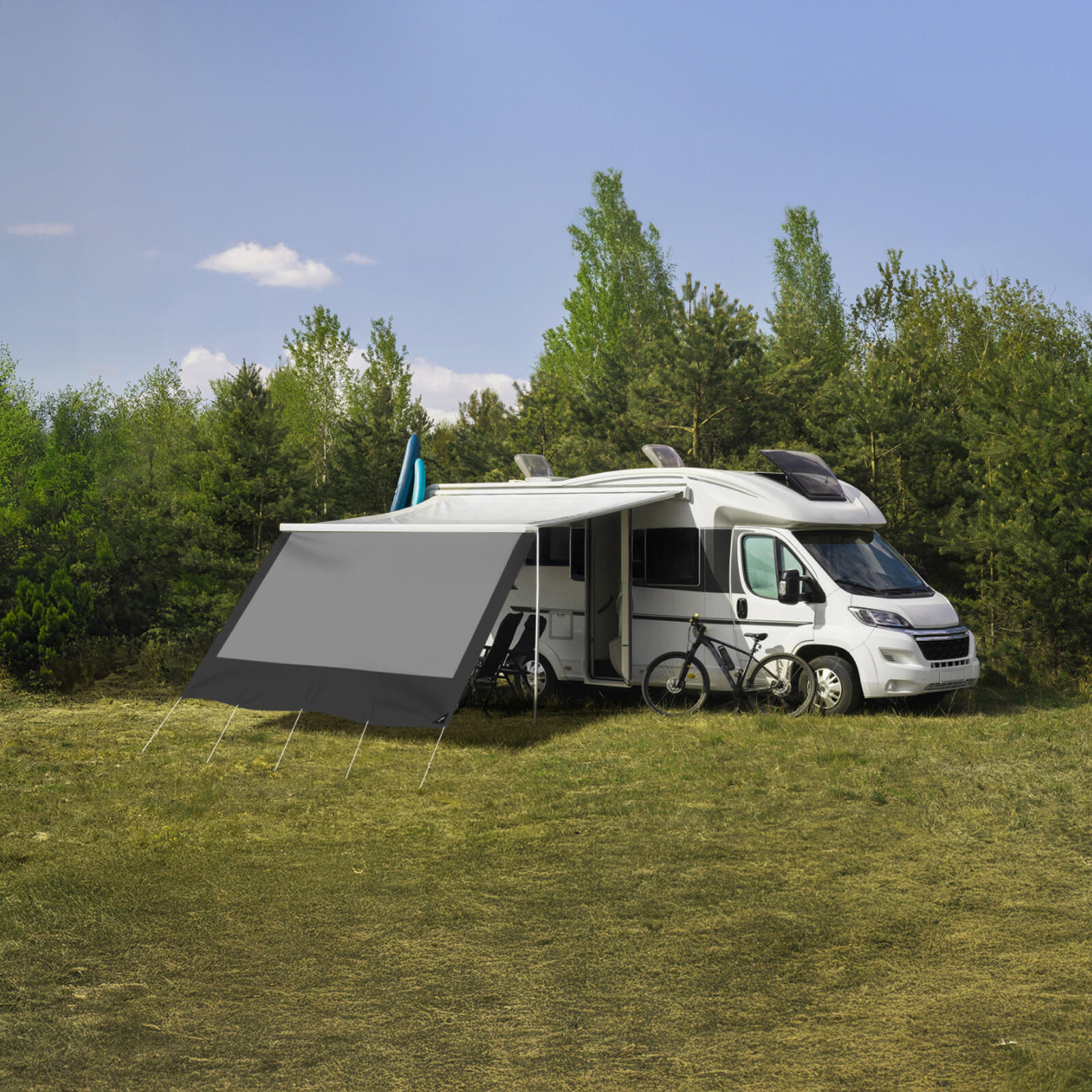 Sonnendach Für Campingbus – Wasserdichtes Vordach, 3 Größen, Aus Oxford-Stoff, Einfach Montierbar