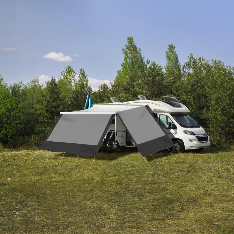 Voile d'ombrage marquise Belveder Camping Bus Toit solaire caravane