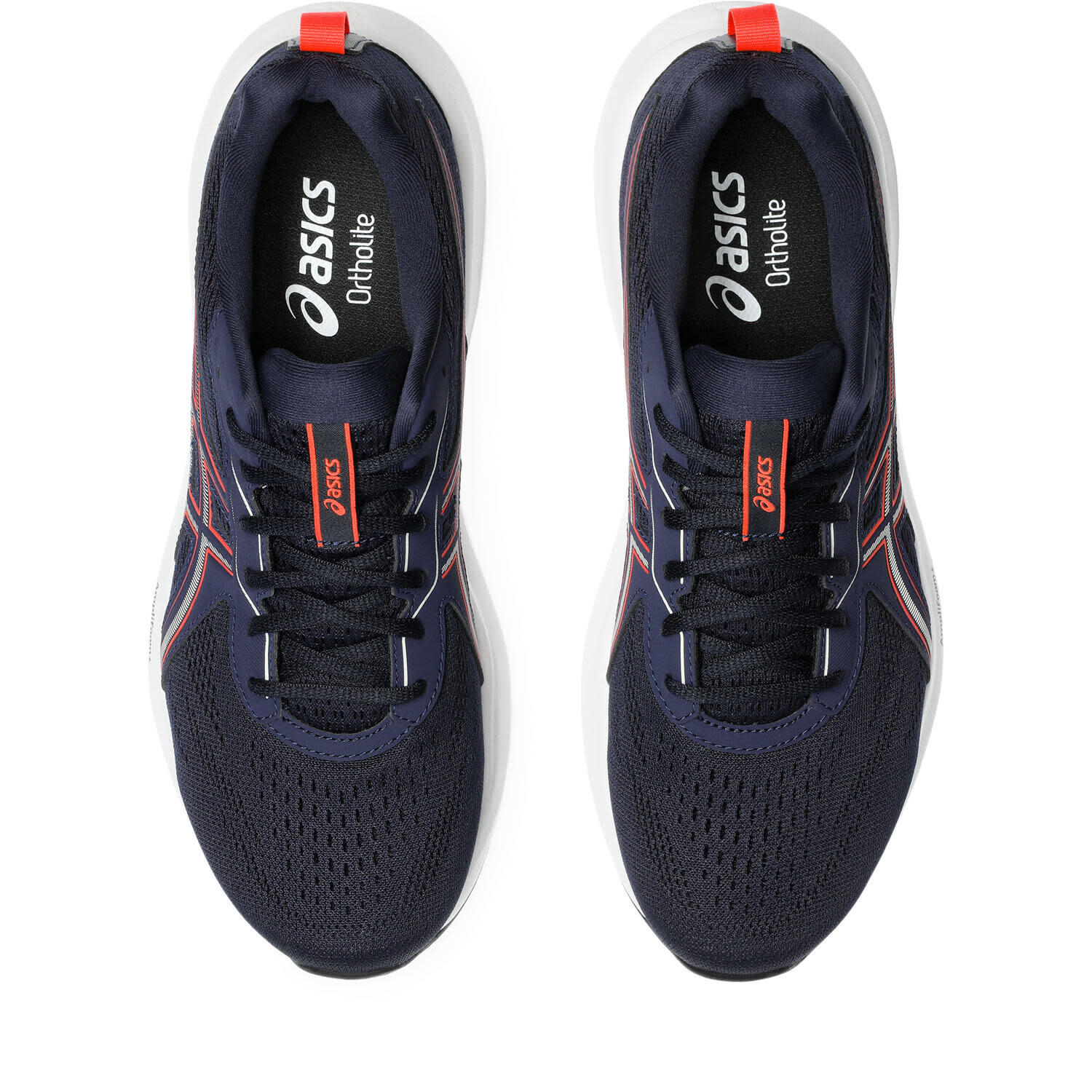 Hardloopschoenen Heren - ASICS Gel-Contend 9 - Midnight/Red 6/7