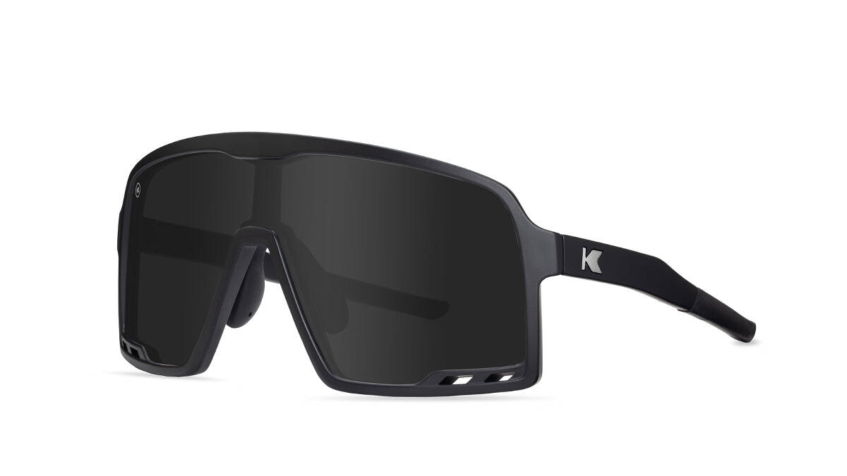 Óculos de sol desportivos criança - categoria 3 – black on black
