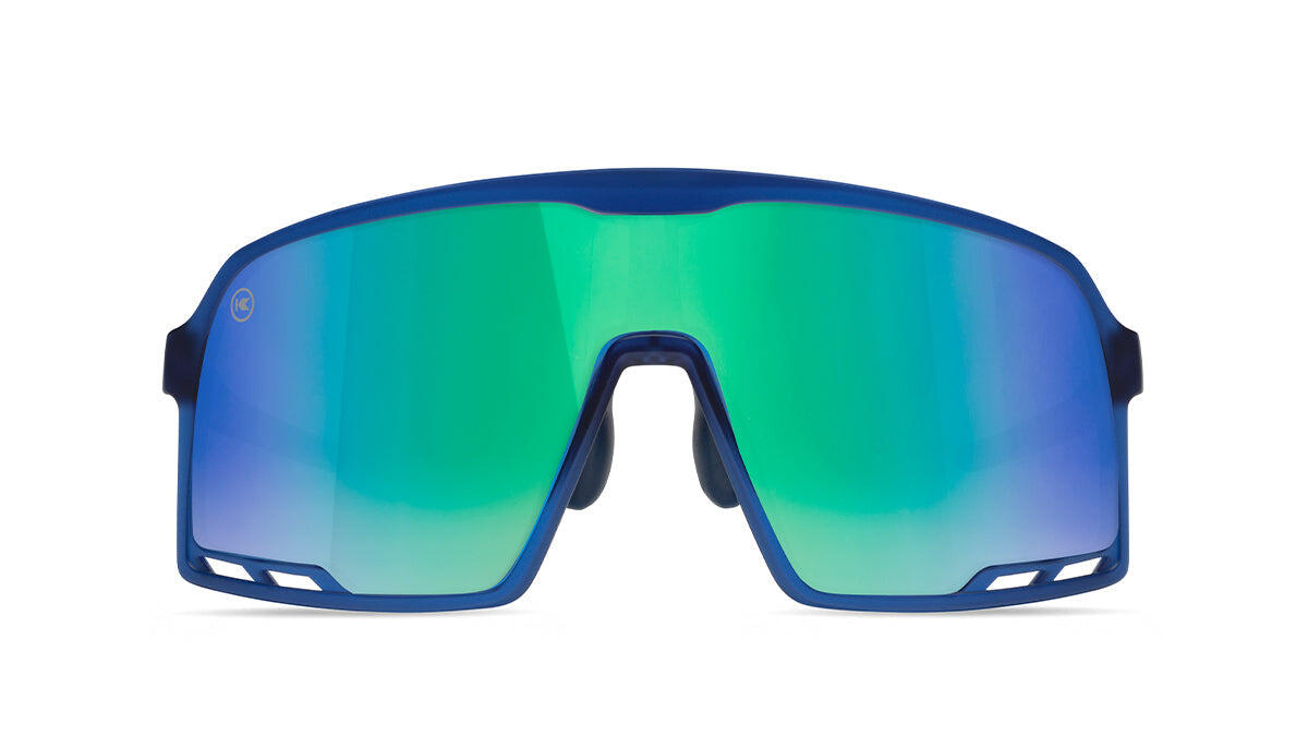Lunettes de soleil - Sports - adultes - Catégorie 3 - Rubberized Navy / Mint 2/5